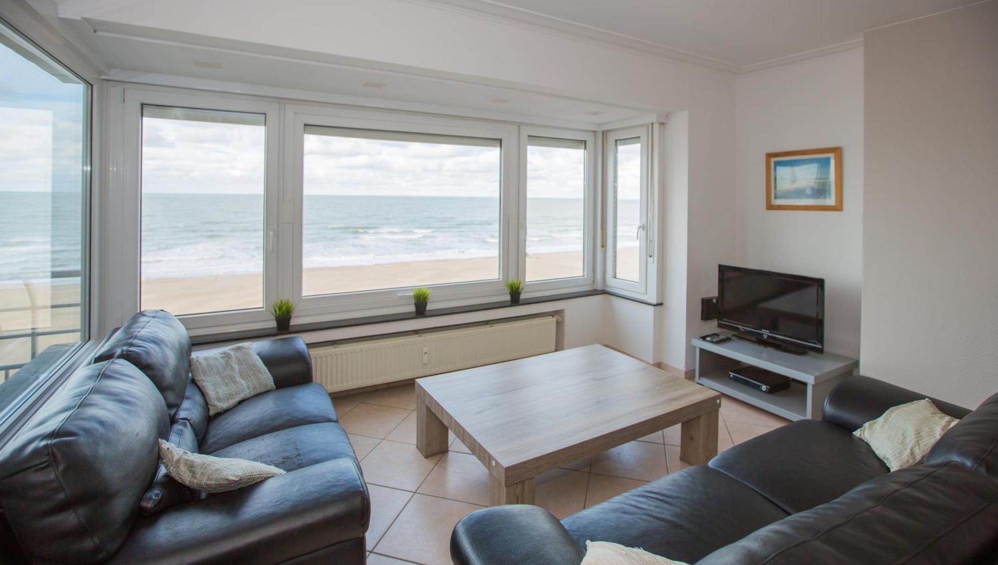 Bright Apartment With Sea View Oostende Exterior foto
