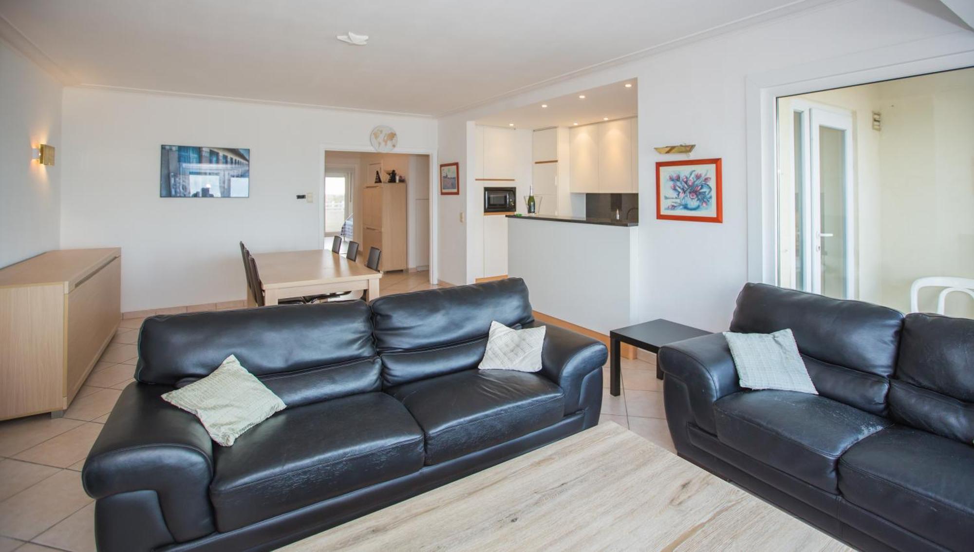 Bright Apartment With Sea View Oostende Exterior foto